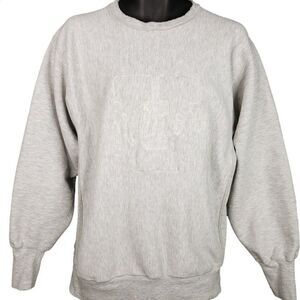 Illinois Fighting Illini Sweatshirt Vintage 90s Champion Reverse Weave